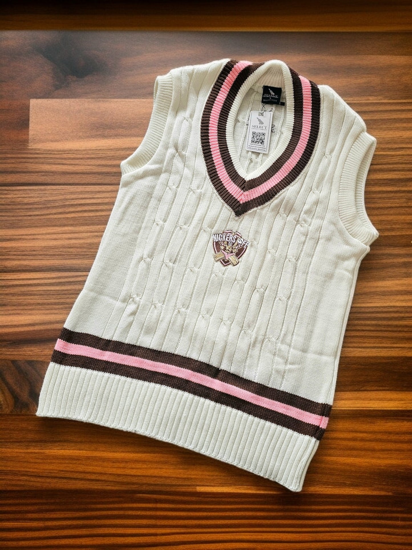 Custom Club Cable Knit Style Cricket Jumpers-Select Cricket Store