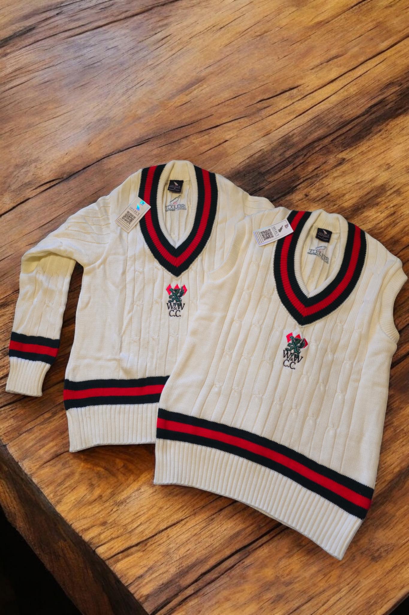 Custom Club Cable Knit Style Cricket Jumpers-Select Cricket Store