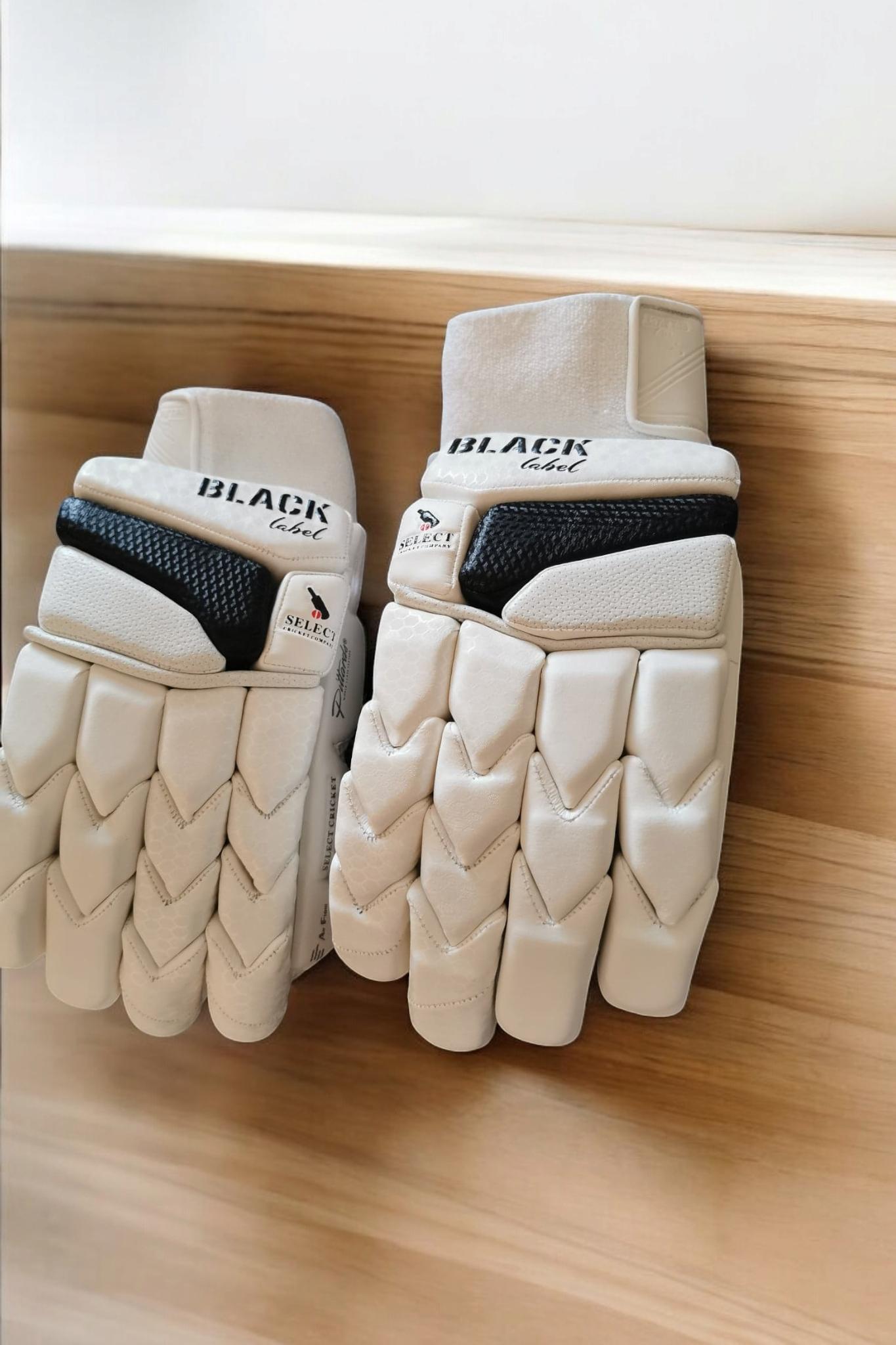 Select Black Label Batting Gloves-Select Cricket Store