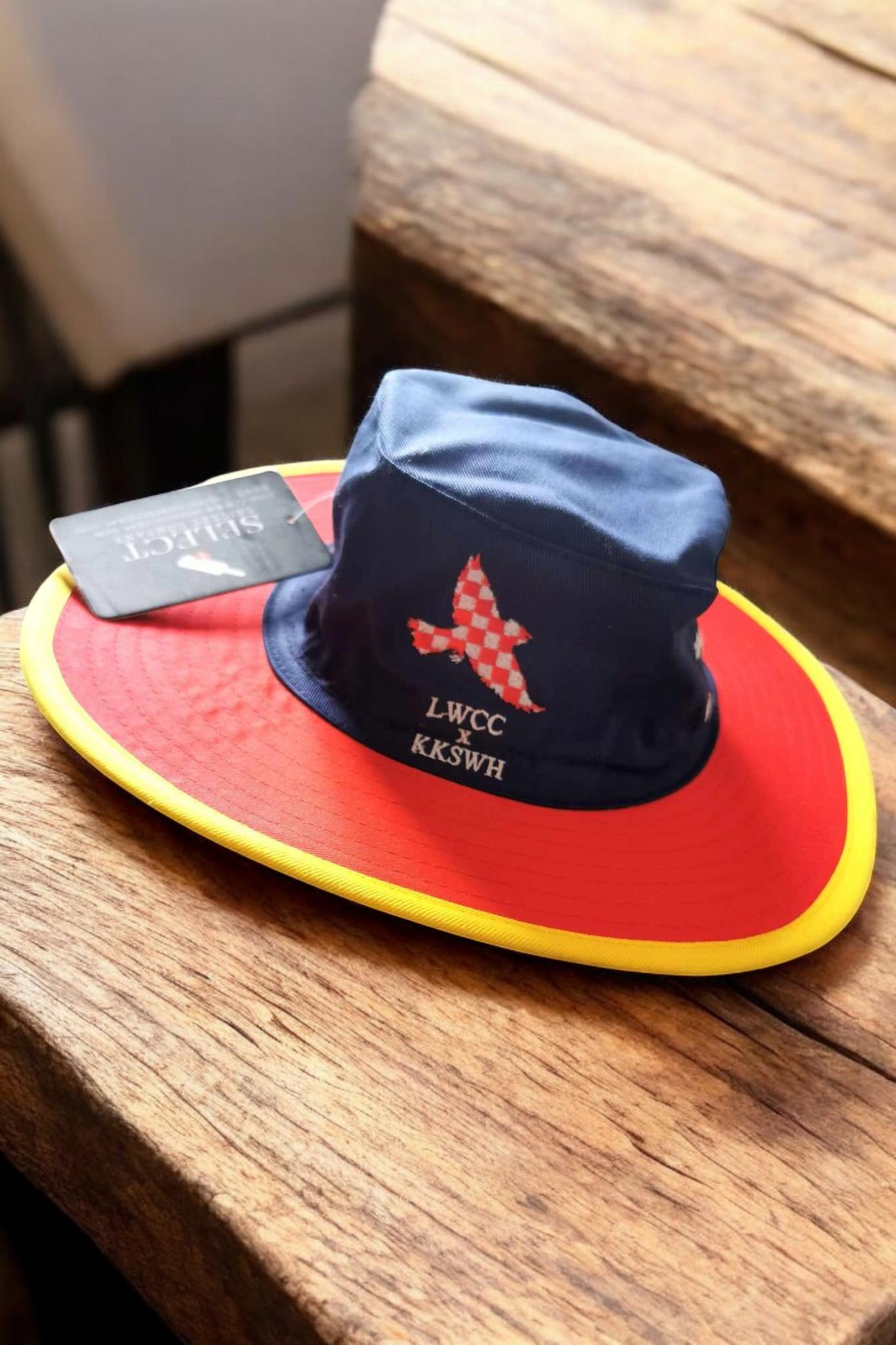 Custom Flat Brim Sun Hats-Select Cricket Store