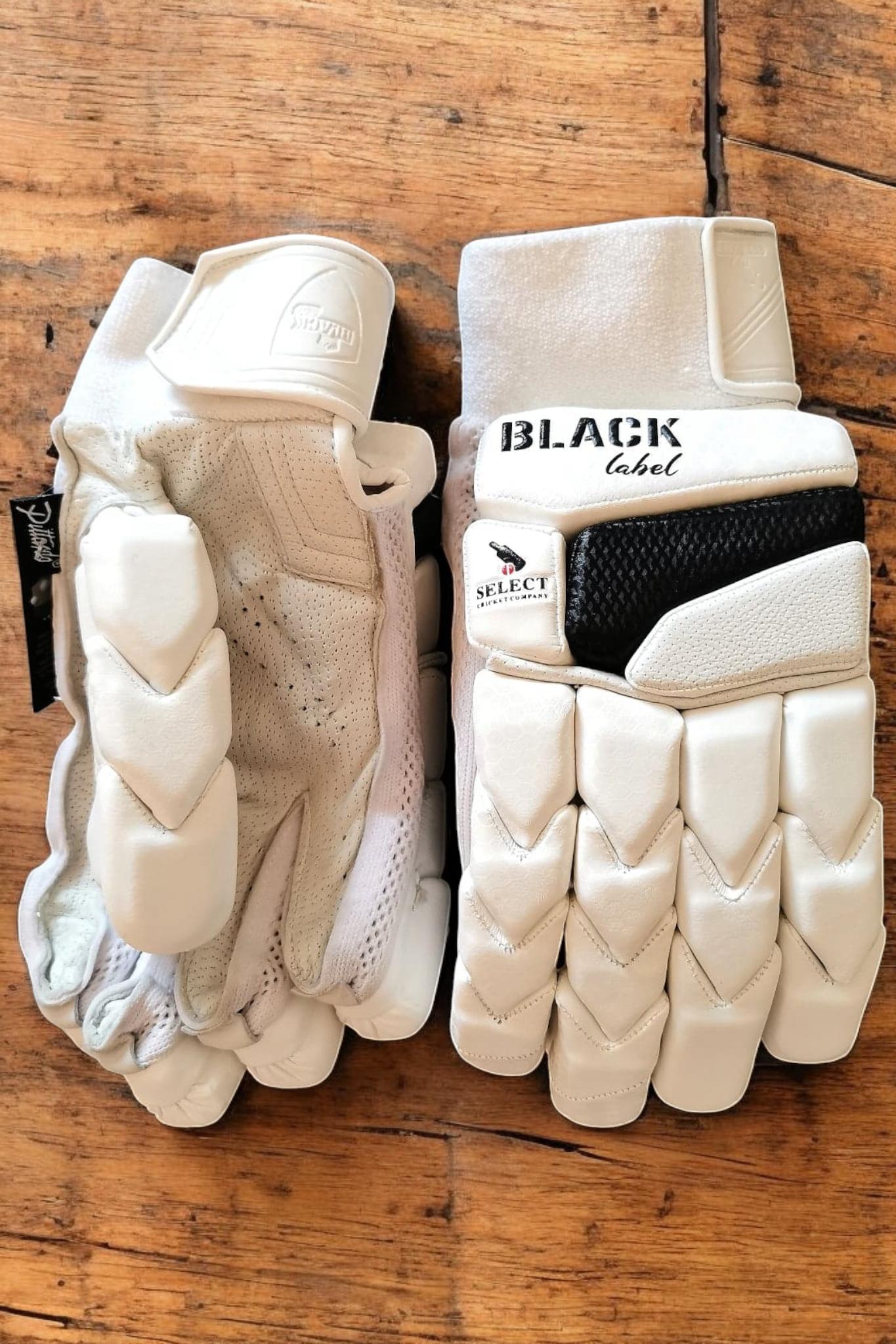 Select Black Label Batting Gloves-Select Cricket Store