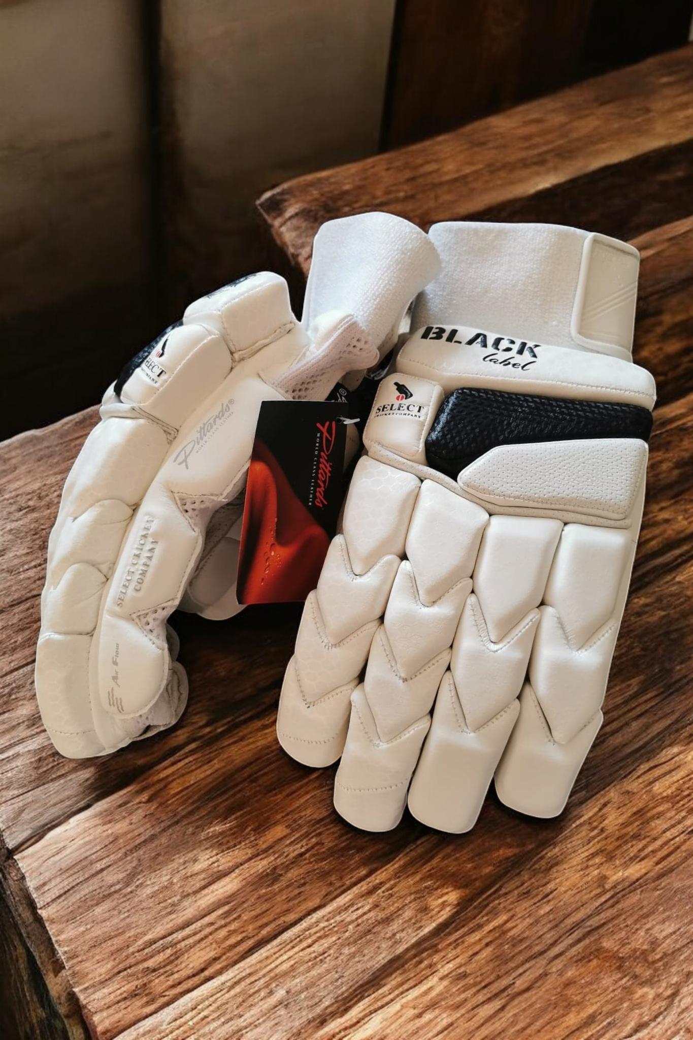 Select Black Label Batting Gloves-Select Cricket Store