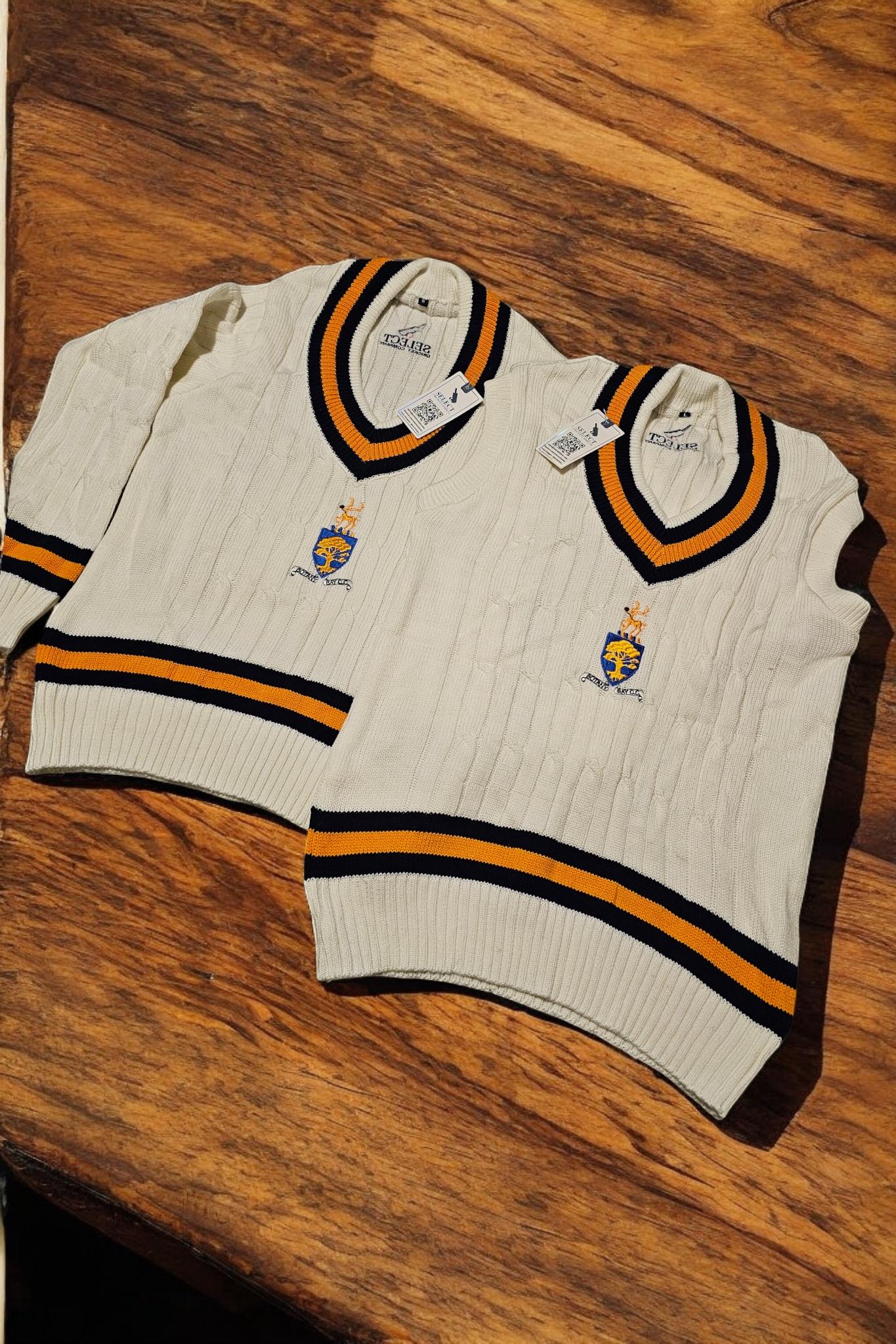 Custom Club Cable Knit Style Cricket Jumpers-Select Cricket Store