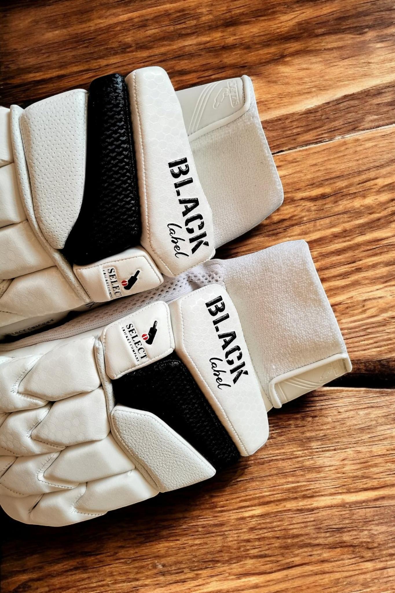 Select Black Label Batting Gloves-Select Cricket Store