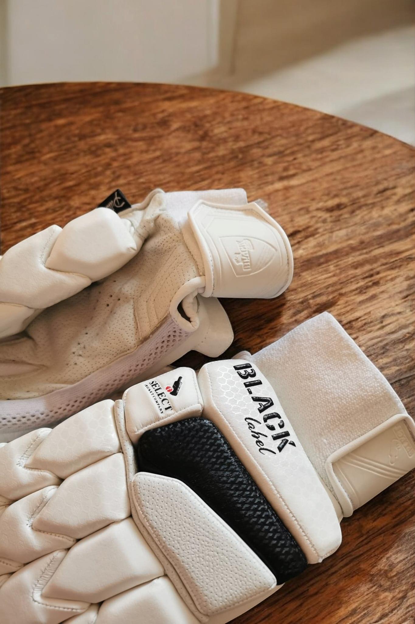 Select Black Label Batting Gloves-Select Cricket Store