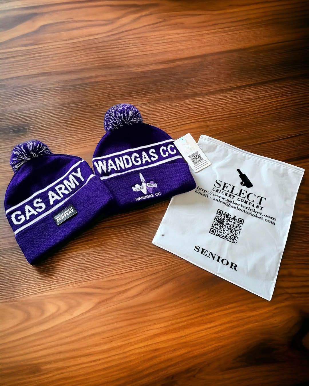 Custom Club Beanie Hats-Select Cricket Store