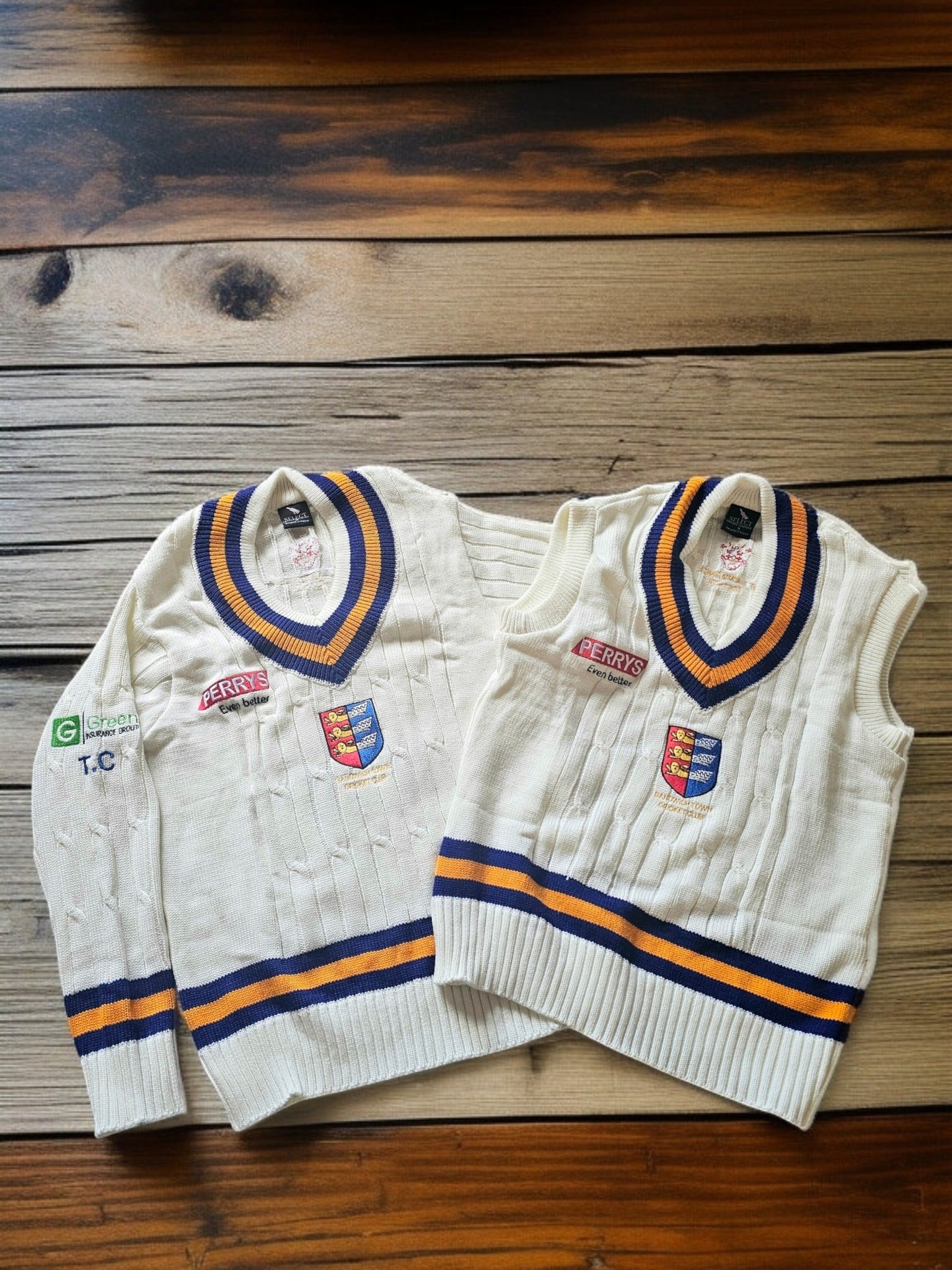 Custom Club Cable Knit Style Cricket Jumpers-Select Cricket Store
