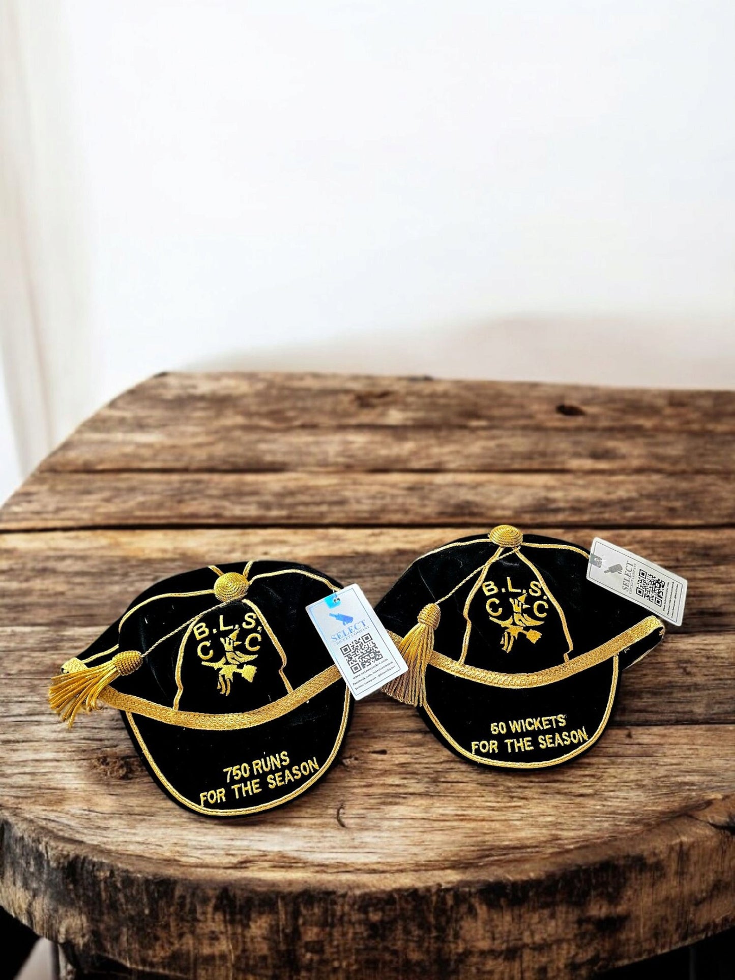 Custom Club Presentation Caps-Select Cricket Store