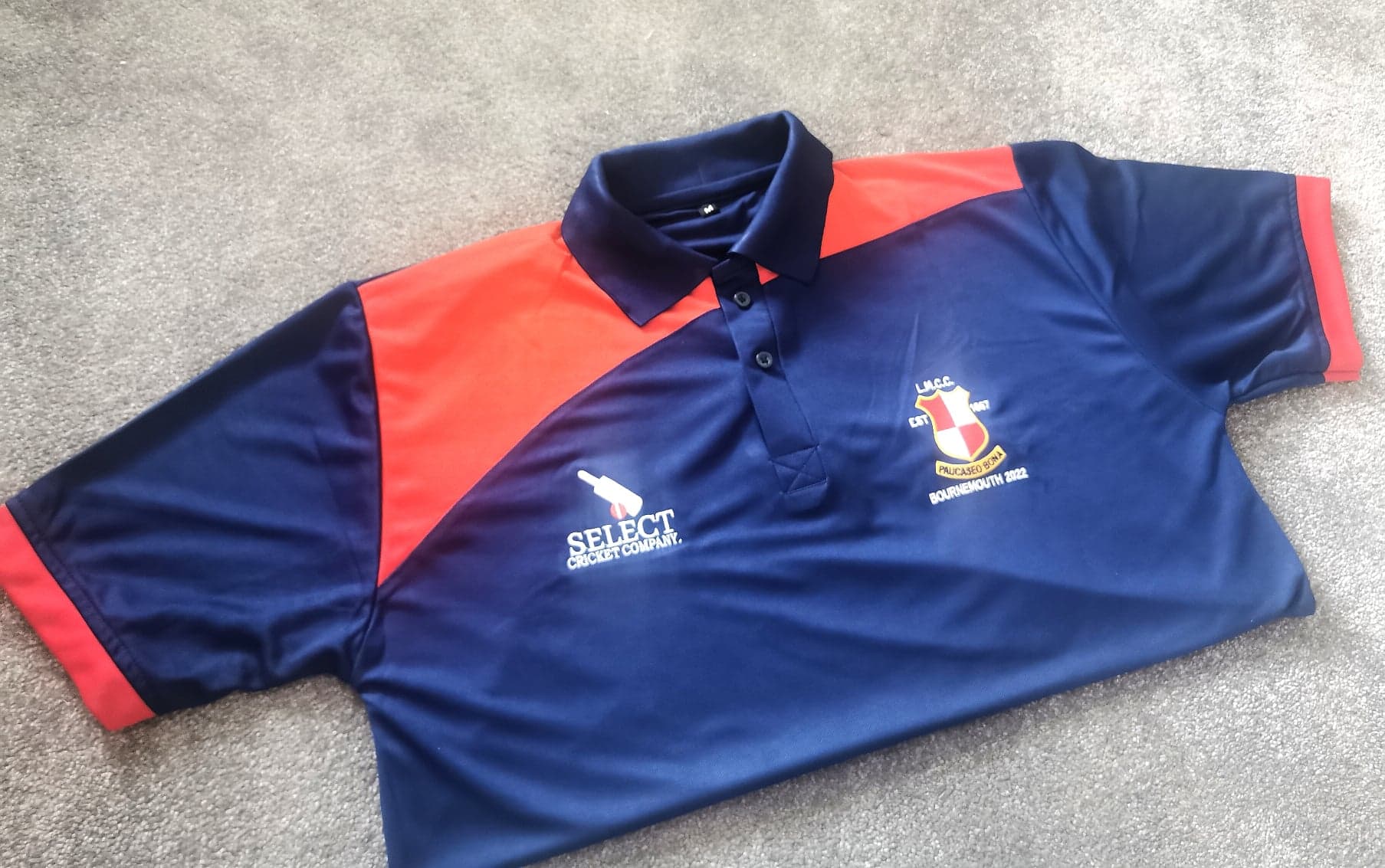 Custom Club Polo Shirts-Select Cricket Store