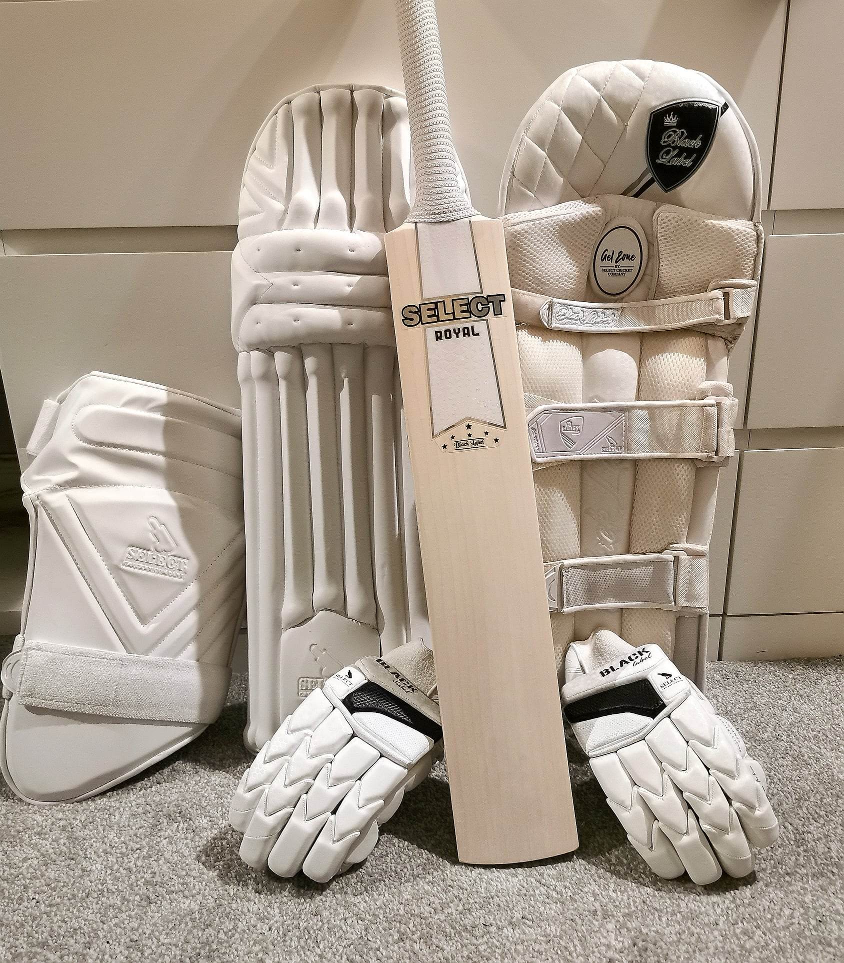 Select Black Label Full Batting Bundle-Select Cricket Store