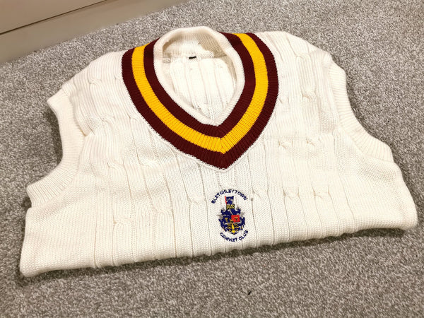 Custom Club Cable Knit Style Cricket Jumpers-Select Cricket Store