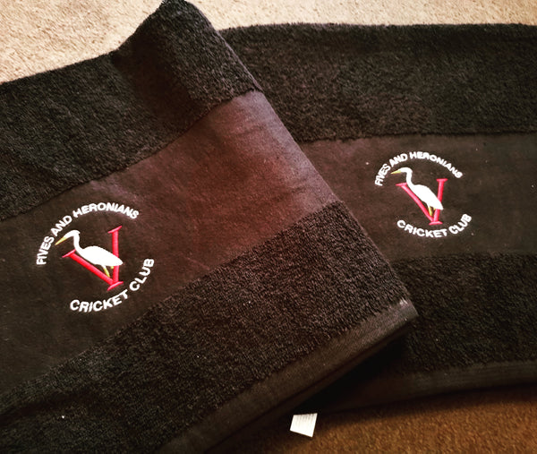 Custom Club Bath Towels-Select Cricket Store